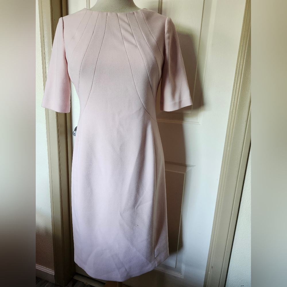 Eliza J Light Pink Dress Size 6 Fully Lined